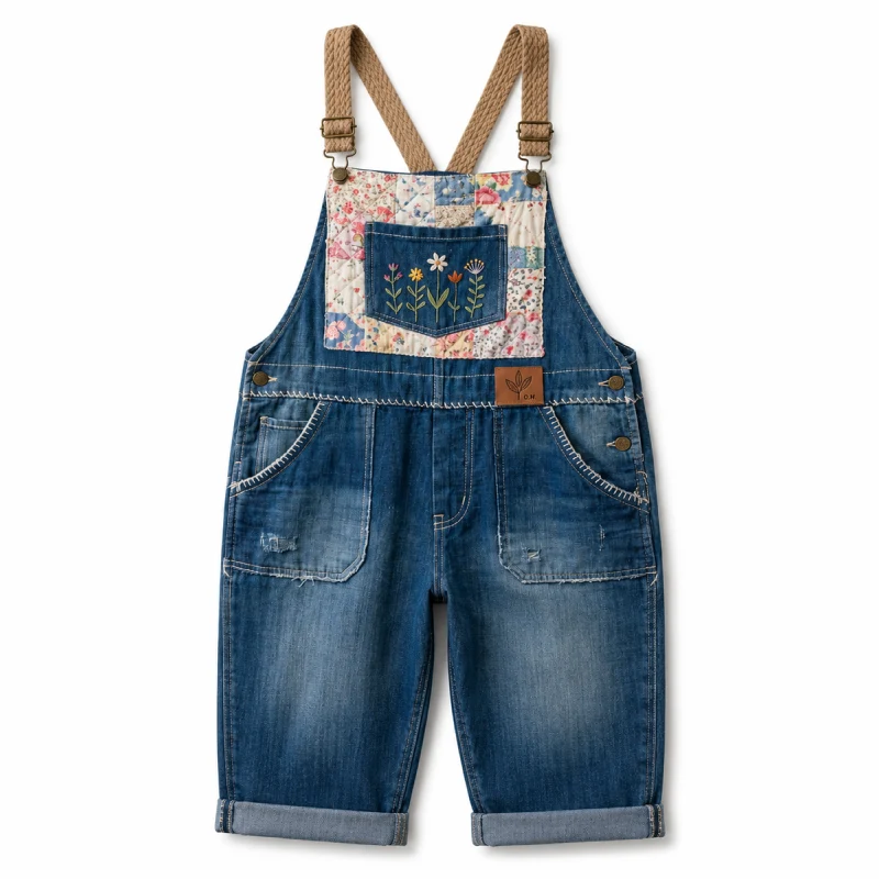 Handmade made-to-measure dungarees